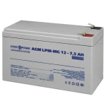 Акумулятор мультигелевий LPM-MG 12V - 7.5 Ah