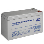Акумулятор мультигелевий LPM-MG 12V - 7.5 Ah - Зображення 4