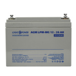 Акумулятор мультигелевий LPM-MG 12V - 26 Ah - Зображення 3