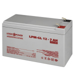 Акумулятор гелевий LPM-GL 12V - 7 Ah