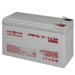 Акумулятор гелевий LPM-GL 12V - 7.2 Ah
