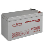 Акумулятор гелевий LPM-GL 12V - 7.2 Ah - Зображення 4