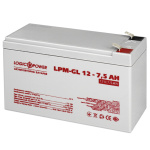 Акумулятор гелевий LPM-GL 12V - 7.5 Ah