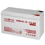 Акумулятор гелевий LPM-GL 12V - 7.5 Ah