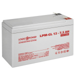 Акумулятор гелевий LPM-GL 12V - 7.5 Ah - Зображення 4