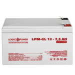Акумулятор гелевий LPM-GL 12V - 7.5 Ah - Зображення 6