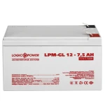 Акумулятор гелевий LPM-GL 12V - 7.5 Ah - Зображення 6