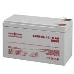 Акумулятор гелевий LPM-GL 12V - 9 Ah