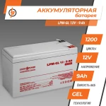 Акумулятор гелевий LPM-GL 12V - 9 Ah - Зображення 2