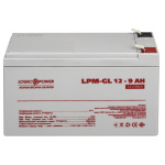 Акумулятор гелевий LPM-GL 12V - 9 Ah - Зображення 6