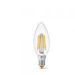 LED лампа VIDEX Filament C37F 6W E14 4100K - Зображення 2