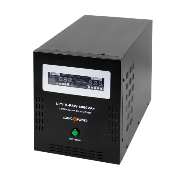 ДБЖ з правильною синусоїдою 48V LPY-B-PSW-6000VA+(4200Вт)10A/20A