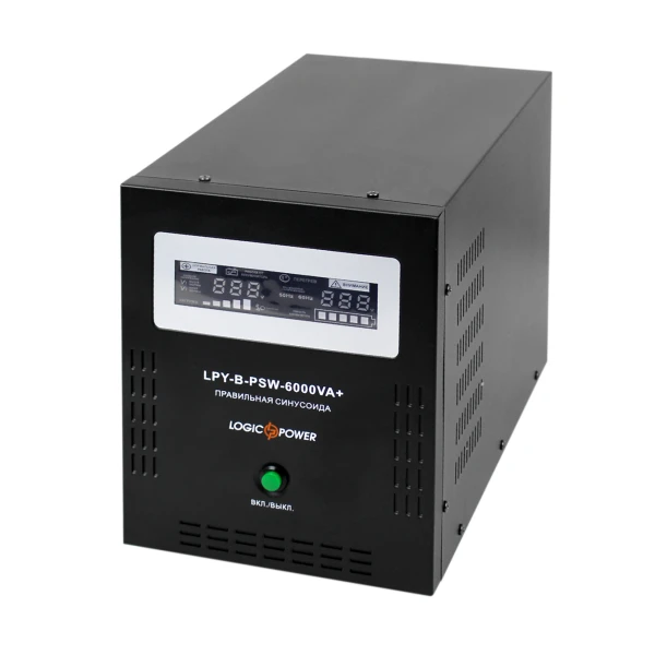 ДБЖ з правильною синусоїдою 48V LPY-B-PSW-6000VA+(4200Вт)10A/20A