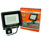 Прожектор світлодіодний з датчиком руху EVROLIGHT FM-01D-50 50W 6400К - Зображення 3
