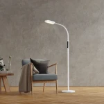 LED торшер білий підлоговий VIDEX VL-TF07W 14W 3000-5500K 220V(4шт/ящ) - Зображення 3