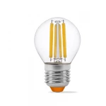 LED лампа VIDEX Filament G45F 6W E27 3000K - Зображення 2