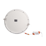 Світильник точковий врізний ЄВРОСВІТЛО 24Вт коло LED-R-300-24 6400К - Зображення 3