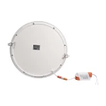 Світильник точковий врізний ЄВРОСВІТЛО 24Вт коло LED-R-300-24 6400К - Зображення 3
