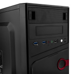 Корпус LP 6104 - 400w 8cm MATX, 2xUSB3.0+1xUSB2.0 - Зображення 3