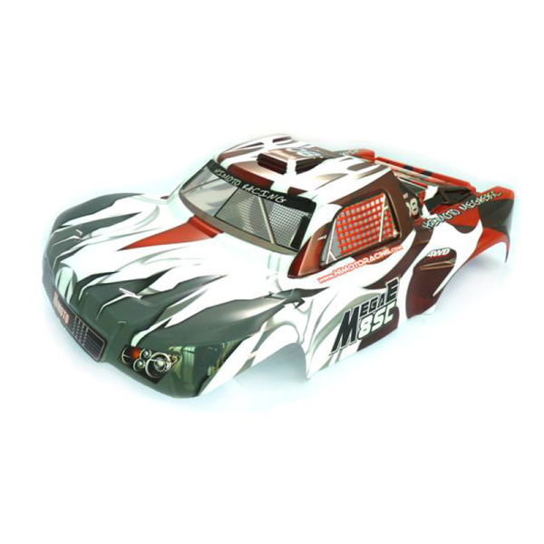 1:8 Short Course Truck Body (White)