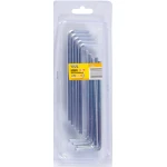 Ключ шестигранний MASTERTOOL CrV 4.0 мм 25-109 мм 10 шт 75-0004 - Зображення 2
