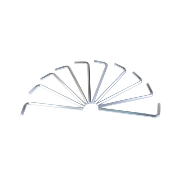 Ключ шестигранний MASTERTOOL CrV 10.0 мм 40-170 мм 10 шт 75-0010