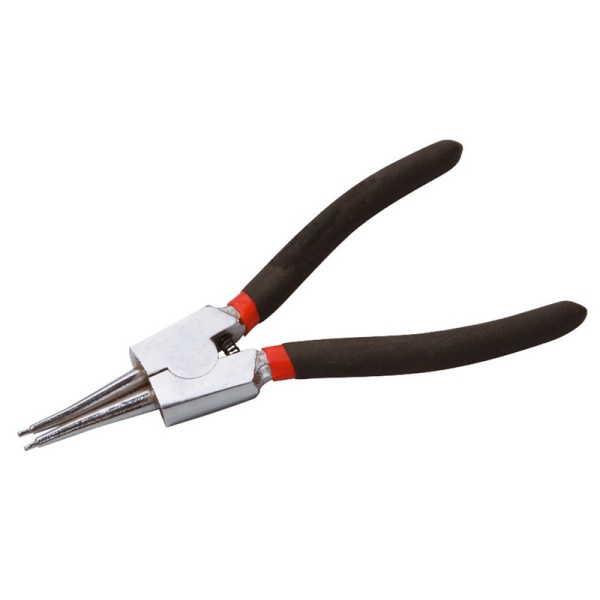 Щипці MASTERTOOL 175 мм зовнішні прямі C45 HRC 38~48 75-1306