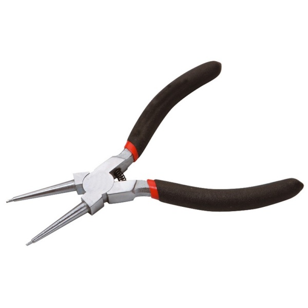 Щипці MASTERTOOL 175 мм внутрішні прямі C45 HRC 38~48 75-1308