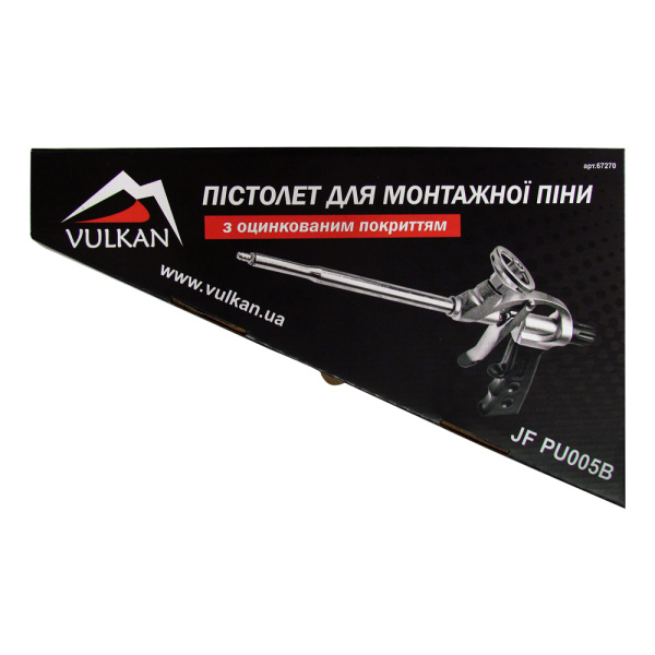 Пістолет для монтажної піни Vulkan JF-PU005B
