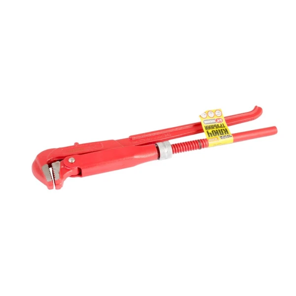 Ключ трубний MASTERTOOL 90° 3/4" кований 76-0750