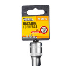 Насадка торцева 6-гранна MASTERTOOL 1/2" 10 мм CRV 78-0010 - Зображення 2