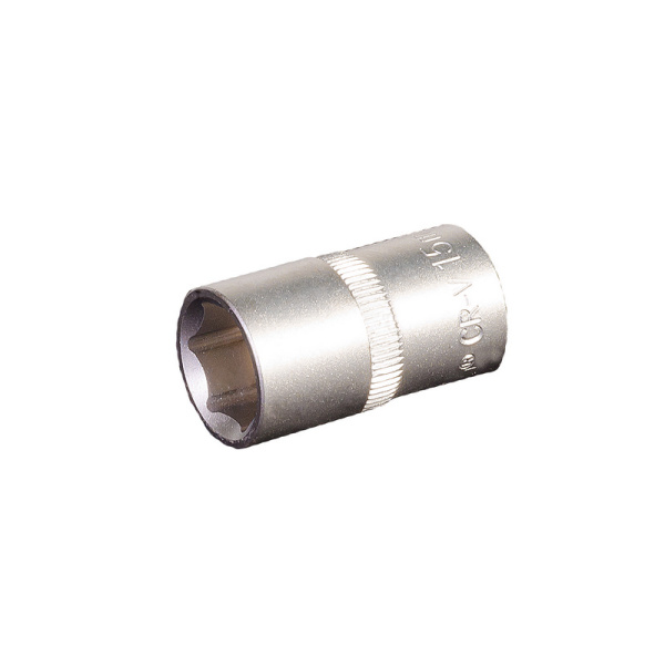 Насадка торцева 6-гранна MASTERTOOL 1/2" 15 мм CRV 78-0015