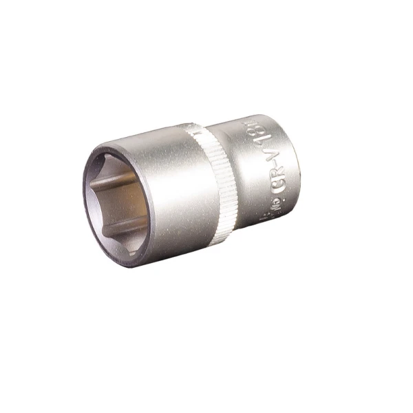 Насадка торцева 6-гранна MASTERTOOL 1/2" 18 мм CRV 78-0018