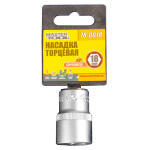 Насадка торцева 6-гранна MASTERTOOL 1/2" 18 мм CRV 78-0018 - Зображення 2
