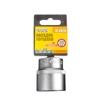 Насадка торцева 6-гранна MASTERTOOL 1/2" 30 мм CRV 78-0030 - Зображення 2