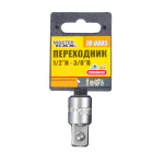 Перехідник MASTERTOOL 1/2"В-3/8"З CRV 78-0085 - Зображення 2
