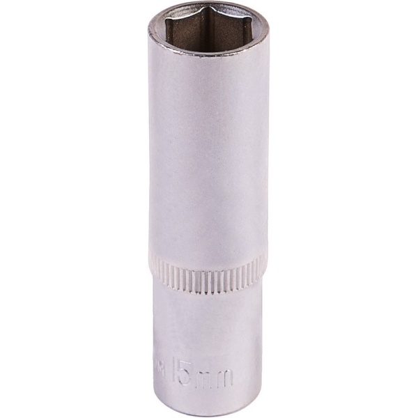 Насадка торцева 6-гранна MASTERTOOL 1/2" 15 мм CRV 78-0515