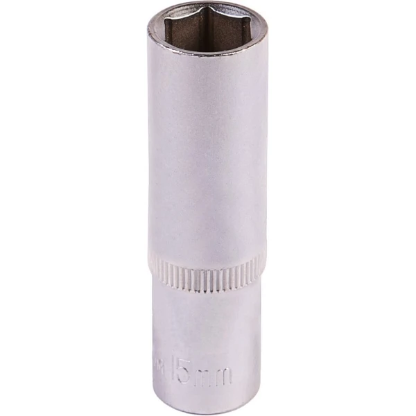 Насадка торцева 6-гранна MASTERTOOL 1/2" 15 мм CRV 78-0515