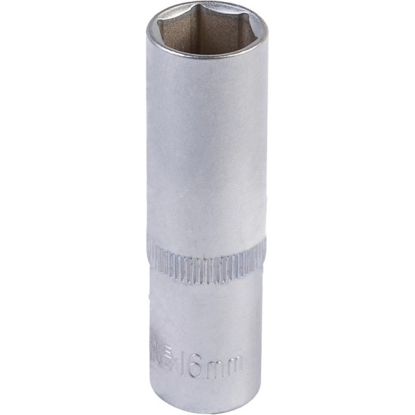 Насадка торцева 6-гранна MASTERTOOL 1/2" 16 мм CRV 78-0516