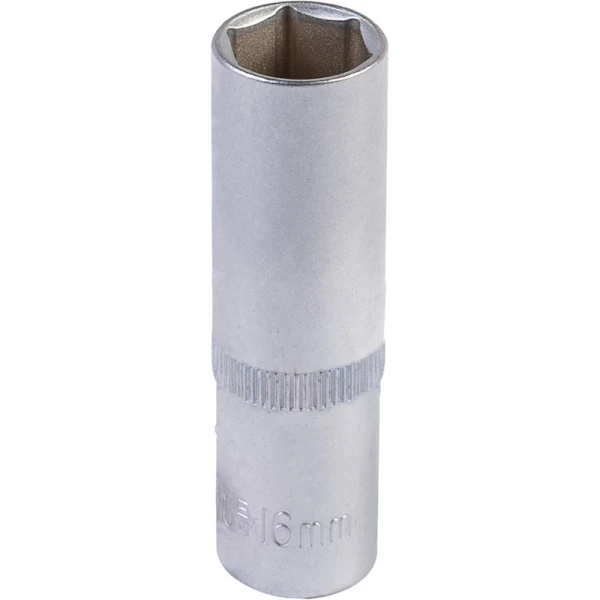 Насадка торцева 6-гранна MASTERTOOL 1/2" 16 мм CRV 78-0516