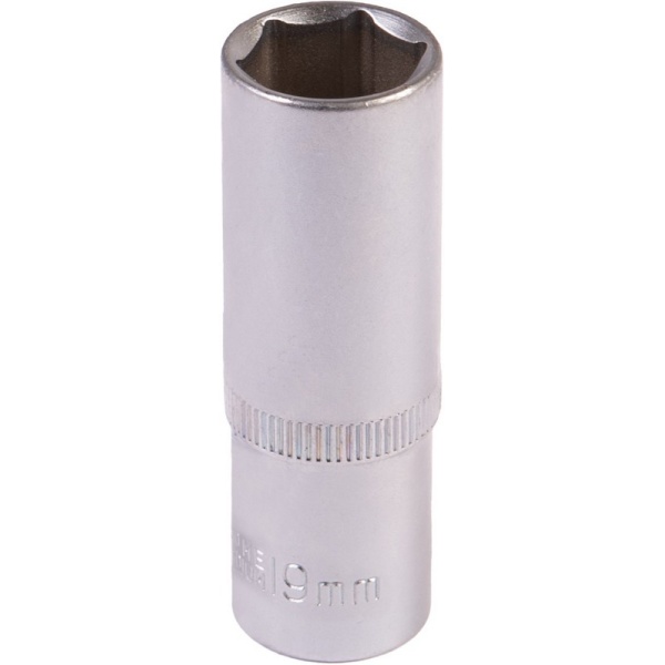 Насадка торцева 6-гранна MASTERTOOL 1/2" 19 мм CRV 78-0519