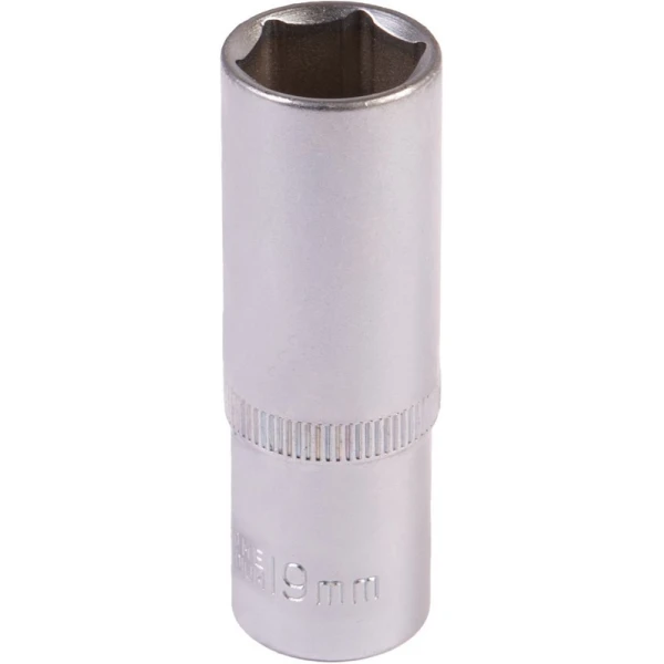 Насадка торцева 6-гранна MASTERTOOL 1/2" 19 мм CRV 78-0519