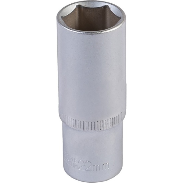 Насадка торцева 6-гранна MASTERTOOL 1/2" 22 мм CRV 78-0522