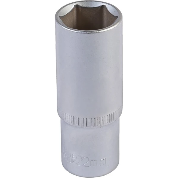Насадка торцева 6-гранна MASTERTOOL 1/2" 22 мм CRV 78-0522