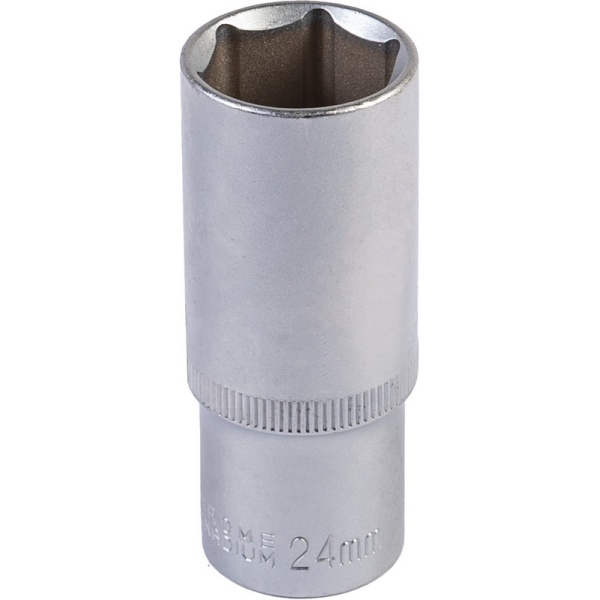Насадка торцева 6-гранна MASTERTOOL 1/2" 24 мм CRV 78-0524