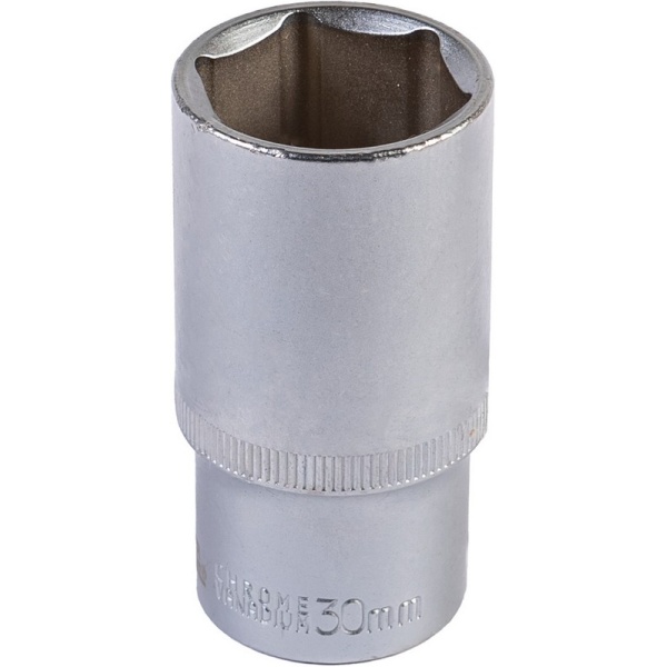 Насадка торцева 6-гранна MASTERTOOL 1/2" 30 мм CRV 78-0530