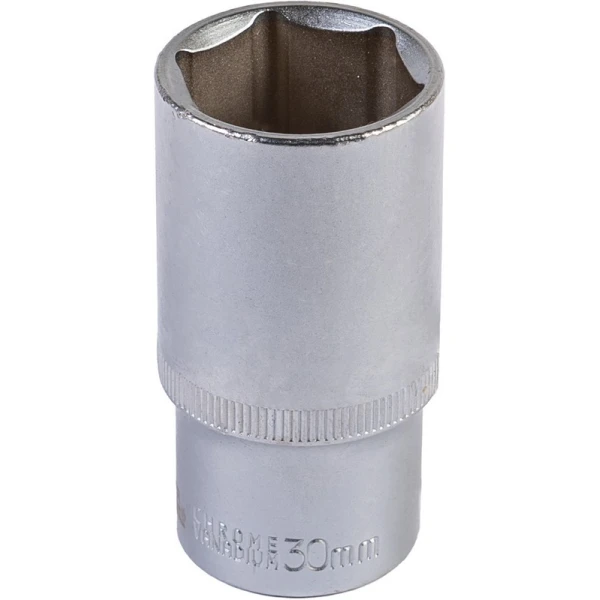 Насадка торцева 6-гранна MASTERTOOL 1/2" 30 мм CRV 78-0530