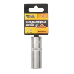 Насадка торцева свічкова MASTERTOOL 1/2" 16 мм CRV 78-1116 - Зображення 2