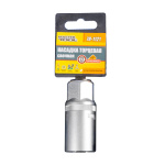 Насадка торцева свічкова MASTERTOOL 1/2" 21 мм CRV 78-1121 - Зображення 2