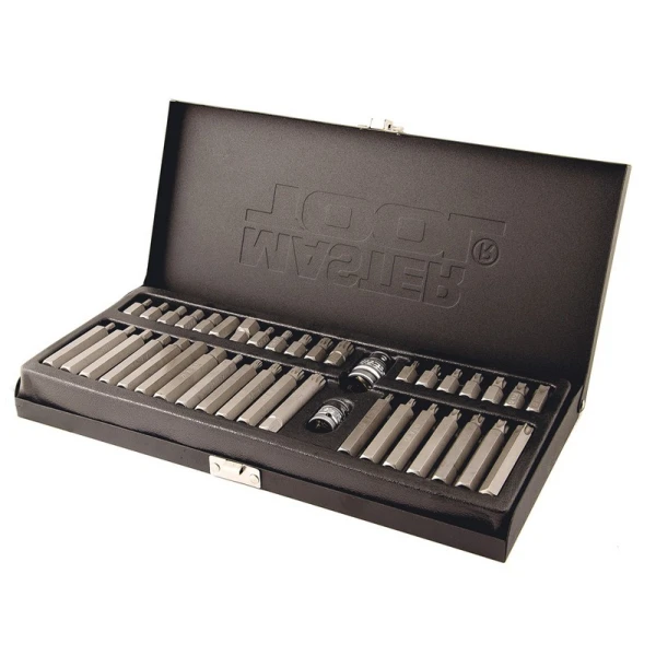Набір насадок ударних MASTERTOOL (TORX/HEX/SPLINE) 40 шт 78-1240